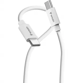 Verbatim Essentials USB 2.0 USB-C į USB-C laidas 1m Juodas TPE