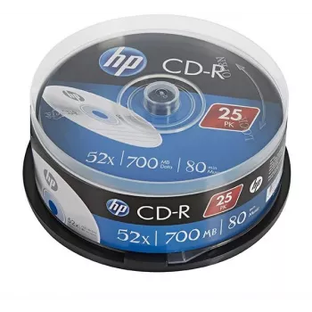 Verbatim HP CD-R 25 vnt. verpstėje - 700 MB, 52x, AZO dažai