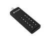 Verbatim Keypad Secure USB-C diskas 128GB su AES-256 aparatinės įrangos šifravimu - juodas