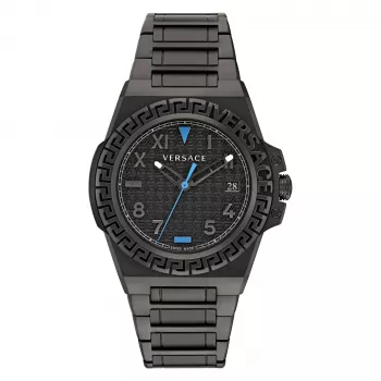 Versace V-Extreme Pro vyriškas Šveicariškas kvarcinis chronografo laikrodis VE3I00622 44mm Nerūdijantis plienas