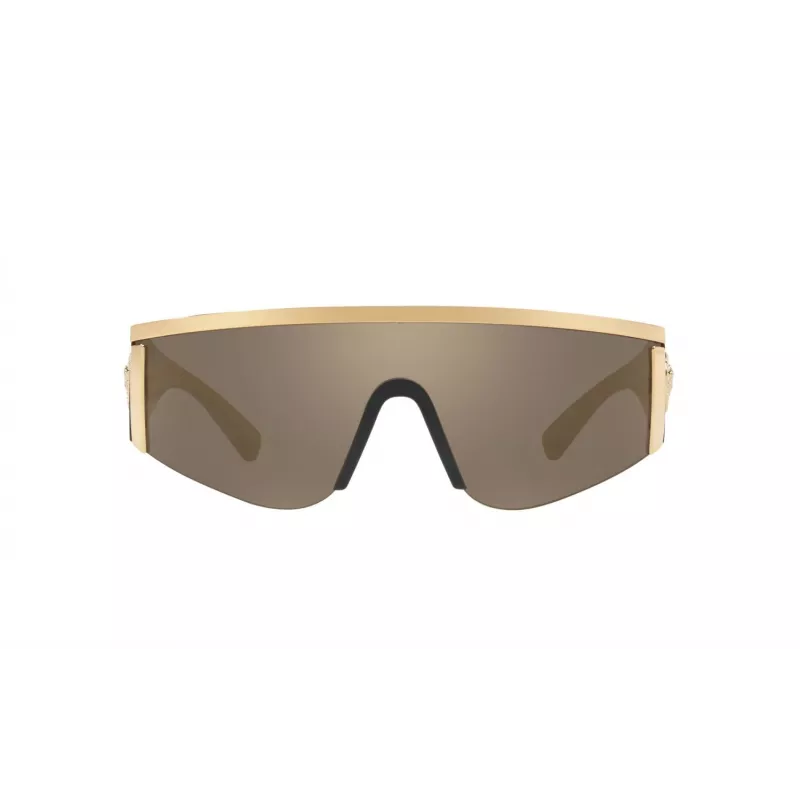 VERSACE VE2197-10005A Unisex Pilot Akiniai Nuo Saulės Juodi Pilki 58mm