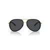 VERSACE VE2260-100287 Unisex akiniai Gold Frame Grey Lens 60/16/140 mm