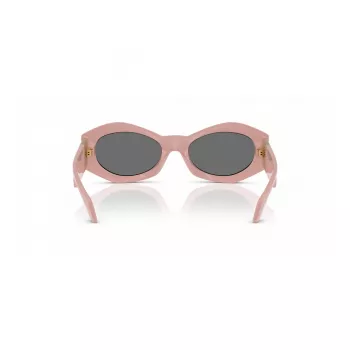 VERSACE VE4466U546387 Moteriški drugelio formos akiniai nuo saulės Havana acetatas 54mm