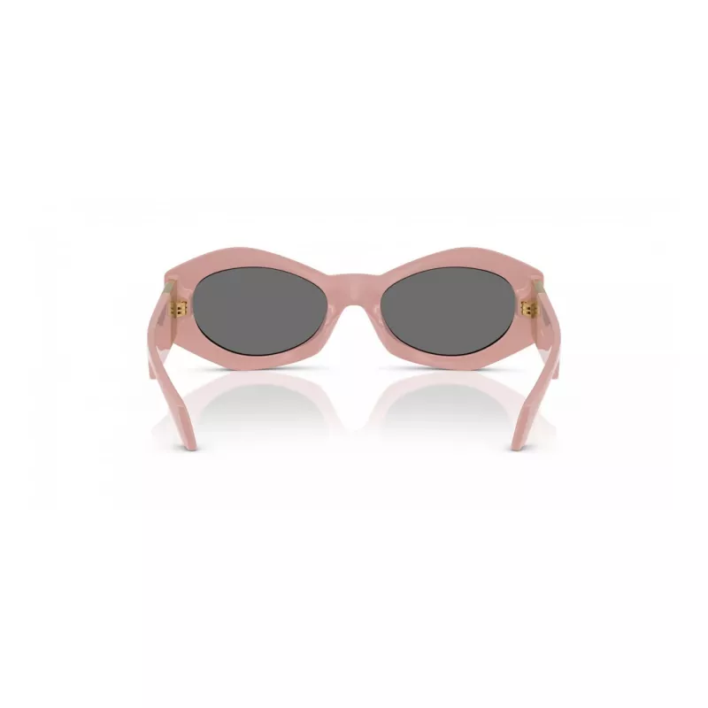 VERSACE VE4466U546387 Moteriški drugelio formos akiniai nuo saulės Havana acetatas 54mm