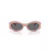 VERSACE VE4466U546387 Moteriški drugelio formos akiniai nuo saulės Havana acetatas 54mm