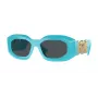 VERSACE Moteriški katės akies akiniai nuo saulės VE4425U543987 Havana/Tamsiai pilka 54mm