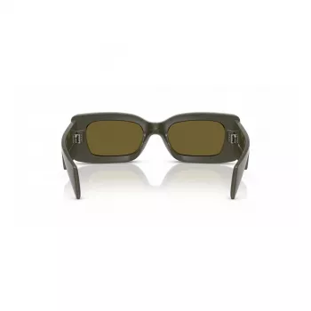 VERSACE Moteriški akiniai nuo saulės VE4474U549173 Drugelio katės akys Havana Tamsiai ruda gradientas 52mm