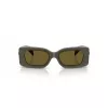 VERSACE Moteriški akiniai nuo saulės VE4474U549173 Drugelio katės akys Havana Tamsiai ruda gradientas 52mm