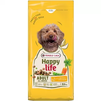 VERSELE-LAGA HappyLife Dry Dog Food with Chicken for Adult Dogs 12.5kg