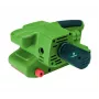VERTO 51G707 800W elektrinis juostinis šlifuoklis 75x533mm su dulkių maišu