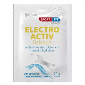 VetFood Electroactiv Balance - Bananų skonio paketėlis 20g