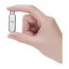 VIAIM Notekit AI įrašymo raktas XFVI-D02 (pilka) – AI balso įrašytuvas su 32GB atmintimi, dvigubais MEMS mikrofonais, Bluetooth 5.0, USB-C