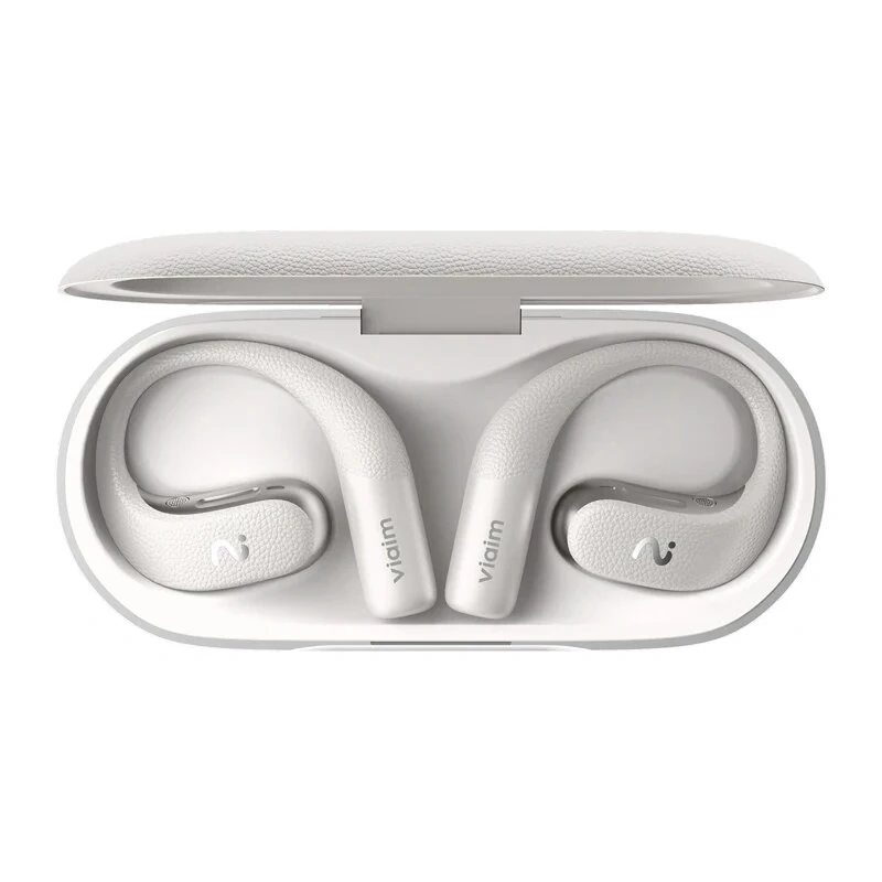 VIAIM Open Note AI ausinės su balso įrašytuvu (pilka) - 32GB, Bluetooth 5.3