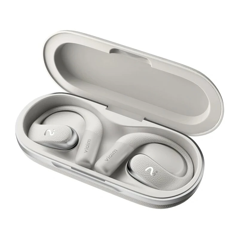 VIAIM Open Note AI ausinės su balso įrašytuvu (pilka) - 32GB, Bluetooth 5.3