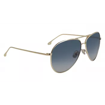 Victoria Beckham VB203S-706 moteriški akiniai nuo saulės Havana acetatas ruda gradacija 62mm