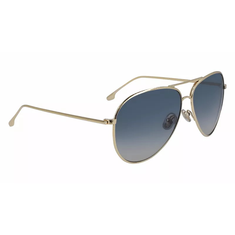 Victoria Beckham VB203S-706 moteriški akiniai nuo saulės Havana acetatas ruda gradacija 62mm