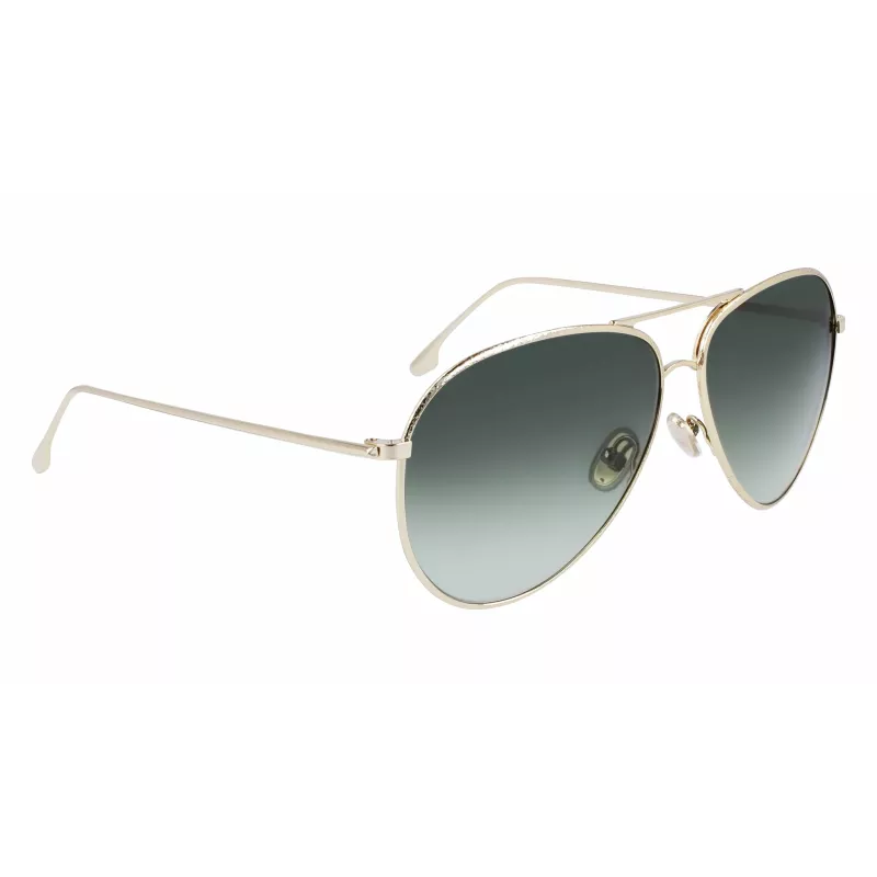 Victoria Beckham VB203S-713 Cat Eye Akiniai Auksiniai Rudi Gradient 62mm