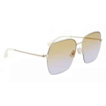 Victoria Beckham VB214SA-723 Moteriški akiniai nuo saulės Havana Ruda Acetatas 61mm