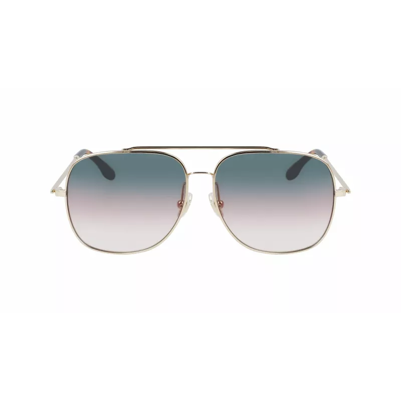 Victoria Beckham VB215S-756 Moteriški kvadratiniai acetatiniai akiniai nuo saulės Havana 59mm