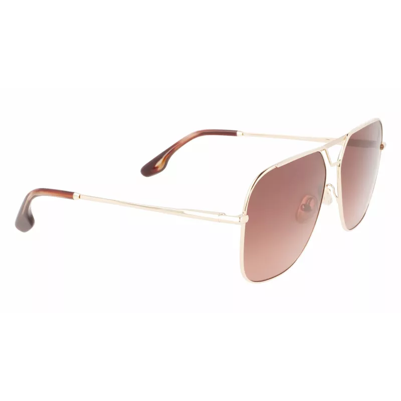 Victoria Beckham VB217S-714 Moteriški Akiniai nuo Saulės Havana Rudi Gradient 61mm