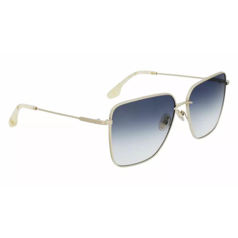 Victoria Beckham VB218S-720 moteriški akiniai nuo saulės Havana rudi gradientiniai 61mm
