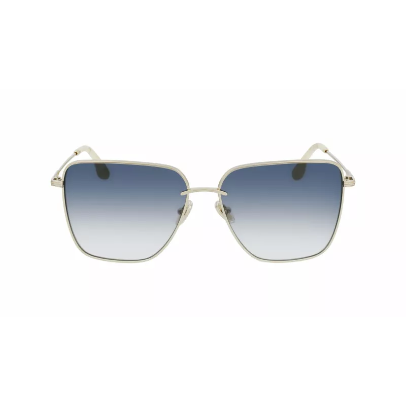 Victoria Beckham VB218S-720 moteriški akiniai nuo saulės Havana rudi gradientiniai 61mm