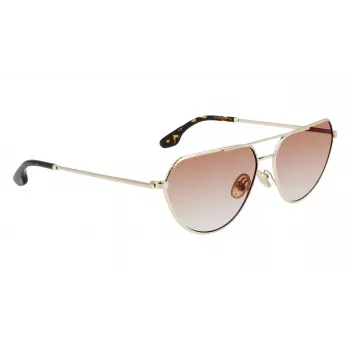 Victoria Beckham VB221S-725 Moteriški Akiniai nuo Saulės Havana Acetatas Ruda Gradientas 60mm