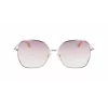 Victoria Beckham VB223S-728 Moteriški metaliniai akiniai nuo saulės Auksiniai Rudi gradientiniai 56mm