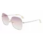 Victoria Beckham VB223S-728 Moteriški metaliniai akiniai nuo saulės Auksiniai Rudi gradientiniai 56mm
