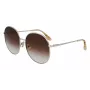 Victoria Beckham VB224S-702 moteriški akiniai nuo saulės Auksas/Havana ruda gradacija 59mm