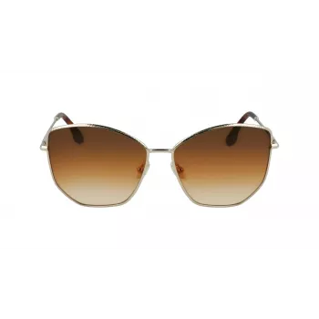Victoria Beckham VB225S-702 moteriški akiniai nuo saulės Havana/Ruda Gradient 59mm
