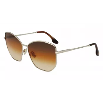 Victoria Beckham VB225S-702 moteriški akiniai nuo saulės Havana/Ruda Gradient 59mm