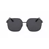 Victoria Beckham VB232S-001 Moteriški akiniai nuo saulės - Juodas rėmelis, pilki gradientiniai lęšiai, 58 mm