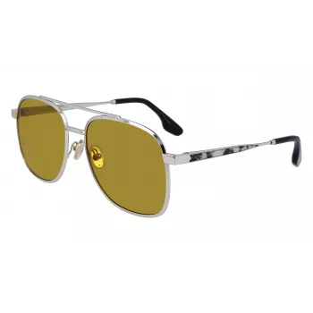 Victoria Beckham VB233S5817040 Moteriški kvadratiniai akiniai nuo saulės Havana 58/17/140 mm