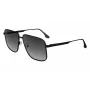 Victoria Beckham VB243S Moteriški akiniai nuo saulės, blizgaus juodo rėmelio, pilki lęšiai, 57/13/140 mm