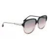 Victoria Beckham VB618S-039 Moteriški kvadratiniai akiniai nuo saulės Havana 60mm
