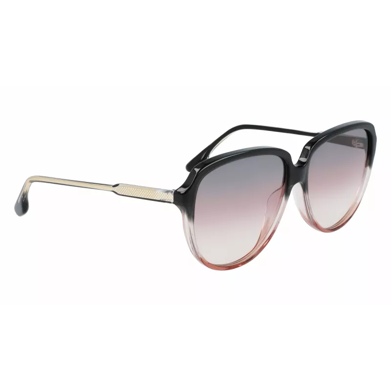 Victoria Beckham VB618S-039 Moteriški kvadratiniai akiniai nuo saulės Havana 60mm