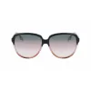 Victoria Beckham VB618S-039 Moteriški kvadratiniai akiniai nuo saulės Havana 60mm