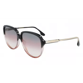 Victoria Beckham VB618S-039 Moteriški kvadratiniai akiniai nuo saulės Havana 60mm