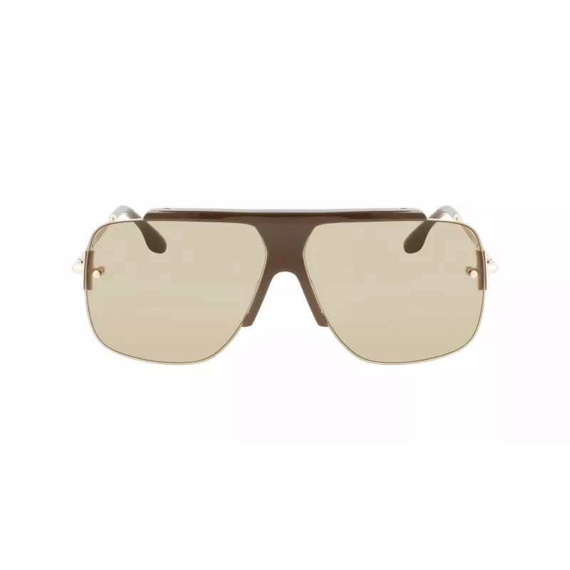 Victoria Beckham VB627S-207 Moteriški katės akies akiniai nuo saulės Havana ruda gradientas 64mm