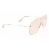 Victoria Beckham VB627S-243 Moteriški drugelio formos akiniai nuo saulės Ruda Havana 64mm