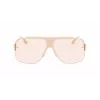 Victoria Beckham VB627S-243 Moteriški drugelio formos akiniai nuo saulės Ruda Havana 64mm