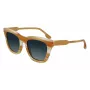 Victoria Beckham VB630S-774 Moteriški kvadratiniai acetatiniai akiniai nuo saulės Havana Brown Gradient 53mm