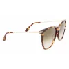 Victoria Beckham VB636S-221 moteriški akiniai nuo saulės Havana Brown 58mm