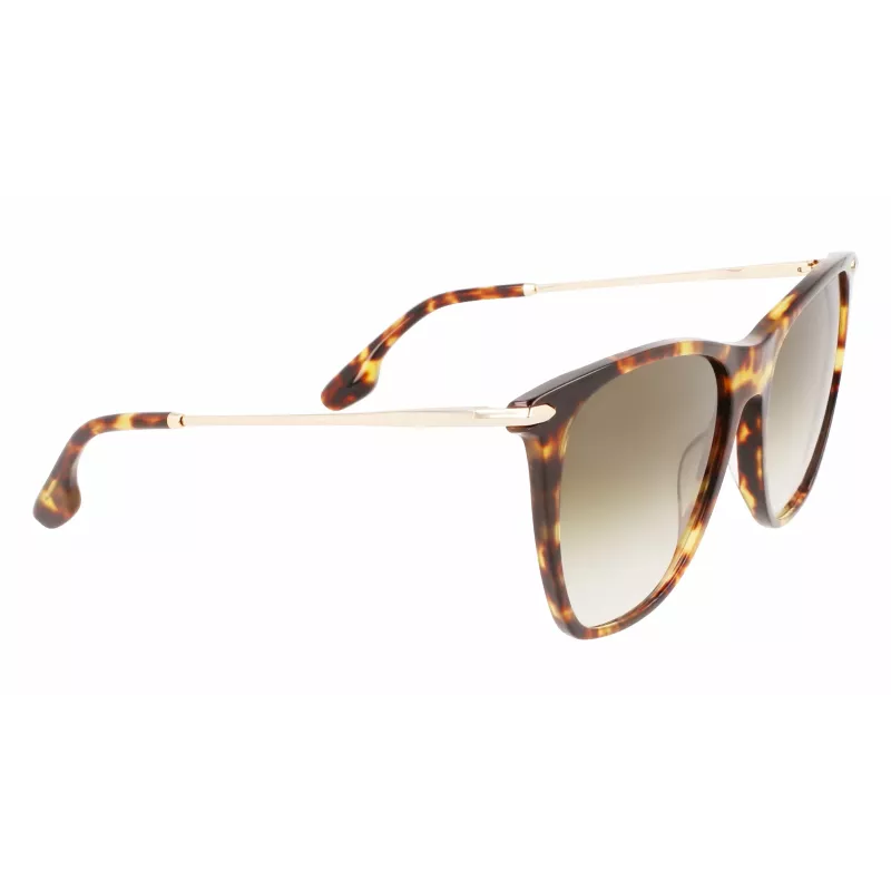 Victoria Beckham VB636S-221 moteriški akiniai nuo saulės Havana Brown 58mm
