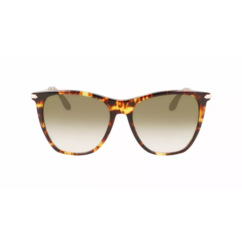 Victoria Beckham VB636S-221 moteriški akiniai nuo saulės Havana Brown 58mm