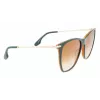 Victoria Beckham VB636S-342 Moteriški akiniai nuo saulės - Havana vėžlio kiauto spalvos rėmelis, rudi gradientiniai lęšiai, 58 mm