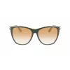 Victoria Beckham VB636S-342 Moteriški akiniai nuo saulės - Havana vėžlio kiauto spalvos rėmelis, rudi gradientiniai lęšiai, 58 mm