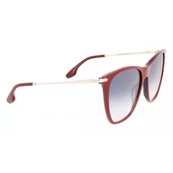 Victoria Beckham VB636S-619 Moteriški Akiniai nuo Saulės Havana Acetatas Rudi Lęšiai 58mm