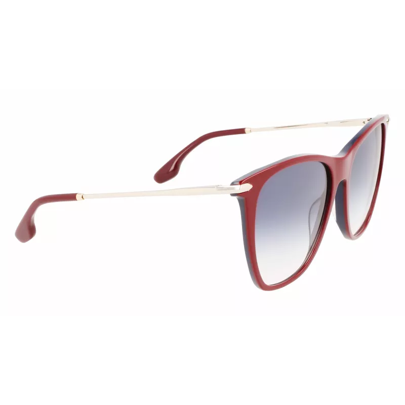 Victoria Beckham VB636S-619 Moteriški Akiniai nuo Saulės Havana Acetatas Rudi Lęšiai 58mm